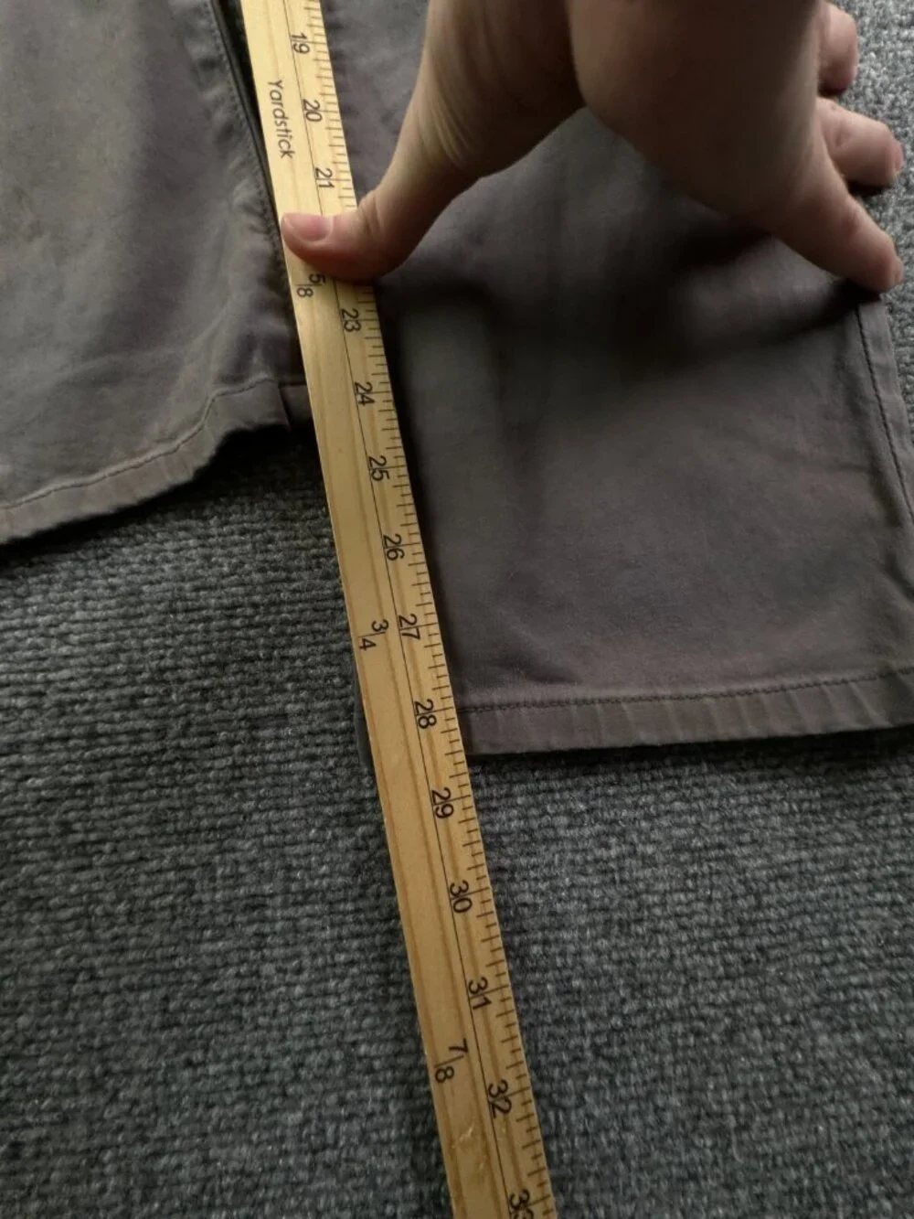 AG Adriano Goldschmied Pants Brown/gray The Graduate Tailored Leg 31x32 USA Made